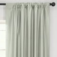 thumbnail image 2 of Half Price Drapes Silver Faux Dupioni Silk Blackout Curtains for Bedroom(1 Panel),50WX 84L, 2 of 13