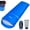 Blue, variant on QEZER 10°F Ultra-Warm Lightweight Adult Sleeping Bag Compression Sack - for Winter Backpacking, Camping & Hiking