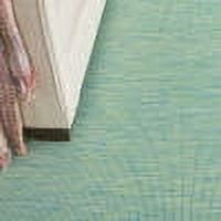 Nourison Positano Indoor/Outdoor Blue/Green 7' x 10' Area Rug, (7x10)
