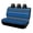 style, variant on 3D Abstract Lines Printed Universal Back Bench Car Seat Cover Pack of 2 Rear Seat Covers for for Most Cars,Trucks,SUVs Or Van
