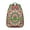 Green-14, variant on Folk Style Mandala Students Backpack Lightweight and Adjustable Strap School Bag with Zen Meditation Mandala and Sacred Symbolic Patterns