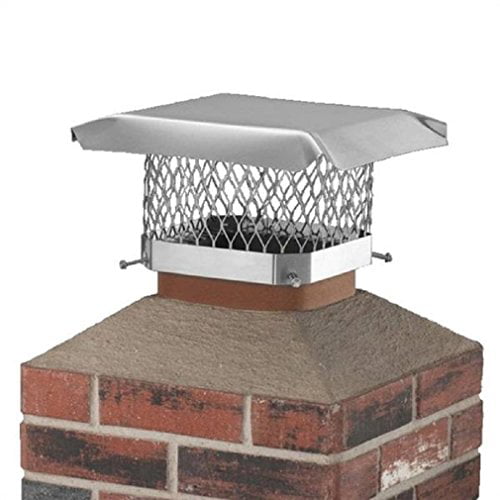 The Forever Cap CCSS10R 10-Inch Stainless Steel Slip in Round Chimney Cap