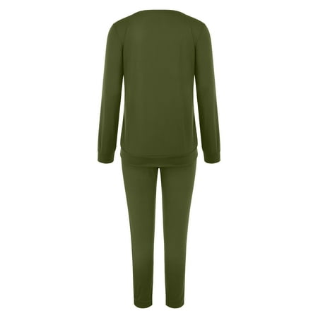 

Vedolay Sleepwear For Women Shorts Set Womens 2 Piece Set Summer Fashion Cami and Shorts Set Cotton Pajama Sets Army Green XXL