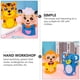 thumbnail image 4 of Kit de 5 juegos para hacer marionetas de mano, creativo, bricolaje, juguetes educativos para niños., 4 of 5