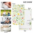 thumbnail image 3 of Bath Hand Towel 2 Pcs Spring Flowers Absorbent Face Towel Soft Breathable Cotton Towel Set for Bathroom Kitchen Hotel Spa Gift Decor, 3 of 8