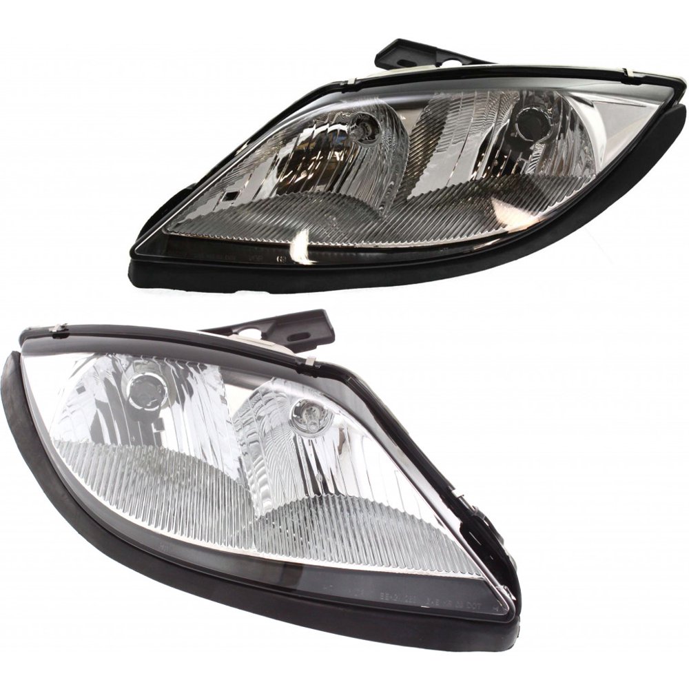 CarLights360 For Pontiac Sunfire Headlight 2003 2004 2005 Pair Driver