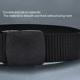 thumbnail image 4 of Fvsianol Premium Nylon Belt For Officers Lightweight Work Belt Men's Nylon Belt Holeless Design Adjustable Length None Metal Buckle Solid Color Waistband for Jeans Belt Accessories, 4 of 9