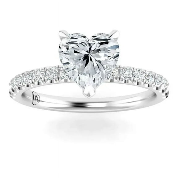 OM-RE Solitaire G Diamond Engagement Ring, 2 ct, 14k Gold
