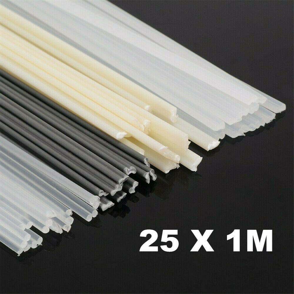 8mm HDPE Plastic welding rods green pack of 20 pcs /flat strips/ 