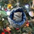 thumbnail image 5 of Costeam Animal Ornaments for Christmas Tree, Christmas Ornaments 2025 Forest Animals Little Animals Owl Raccoon Acrylic Hanging Decoration Gift for Animal Lovers, 5 of 7