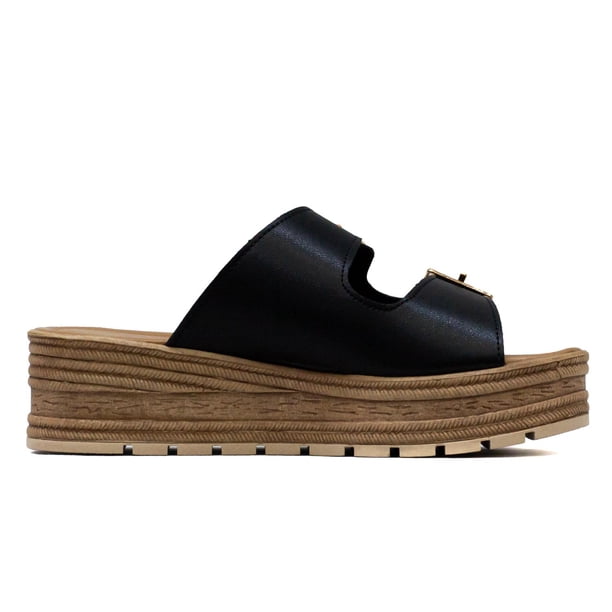 Sandalia Para Mujer Maxim 495 negro 24.5