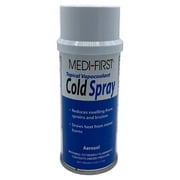 (2 Each) Medi-First Cold Topical Skin Refrigerant Aerosol Spray - 4 Oz Bottle - (MS-60915)
