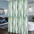 thumbnail image 6 of Green Eucalyptus Leaf Shower Curtain, Vintage Watercolor Eucalyptus Leaves Waterproof Shower Curtain Set with 12 Hooks Lightweight Bath Curtains Fabric Bathroom Decor 36x72 Inches, 6 of 9