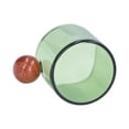 thumbnail image 1 of Clear Glass Mugs, Glass Coffee Mug, Multipurpose Coffee Cup, Heat Resistant Coffee Mug, Glass Tea Mug, Flat Bottom Coffee Mug with Wooden Ball Handle for Coffee Beer Tea, 1 of 7