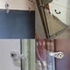 thumbnail image 4 of Bearachild Clip de espejo elegante, fácil instalación, seguro, elegante, decoración del hogar, Clip de Panel de vidrio, 100 piezas Decoración del hogar Blanco, 4 of 6