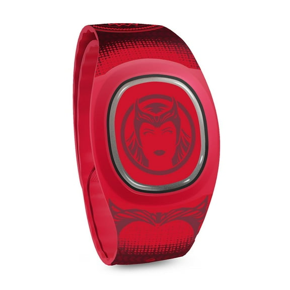 Disney Parks Marvel Scarlet Witch Wanda Red MagicBand  Plus Unlinked