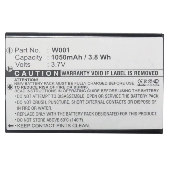 Batteries N Accessories BNA-WB-L7421 VoIP Phone Battery - Li-Ion, 3.7V, 1050 mAh, Ultra High Capacity Battery - Replacement for Belkin W0001 Battery