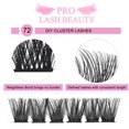 thumbnail image 2 of Extensión de pestañas Cluster Lashes PRO LASHBEAUTY 72 unidades, 2 of 7