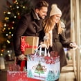 thumbnail image 4 of Bolsas de Regalo Navideñas AhfuLife 40x36x15 cm de Tela No Tejida Paquete de 10, 4 of 9