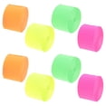 thumbnail image 2 of 8 rollos de serpentinas de papel crepé para decoración de bodas, cumpleaños y fiestas. Papel arrugado fluorescente de colores para manualidades. Tiras largas para cortar y dar forma fácilmente., 2 of 4
