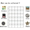 thumbnail image 6 of NOGIS 30-Pocket Coin Pages for Collectors, Standard 9-Hole Coin Collection Pages, 10 Sheets Coin Sleeves, Coin Collecting Supplies (30 Pocket -10 Sheets), 6 of 7