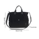 thumbnail image 4 of Bolsos de hombro de lona Bolsos cruzados de mujer de moda casual para el trabajo (Negro S) Sywqhk Para Estrenar, 4 of 8