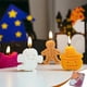 thumbnail image 1 of Juego de 4 difusores de velas de Halloween - velas de cera de soja de calabaza, murciélago, fantasma y esqueleto para decoración y regalos, 1 of 8