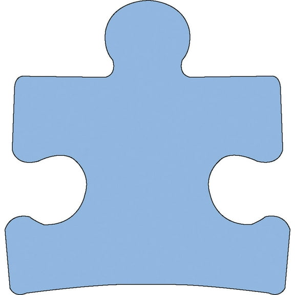 SHAPES ETC. Sticky Shape Notepad - Puzzle Piece