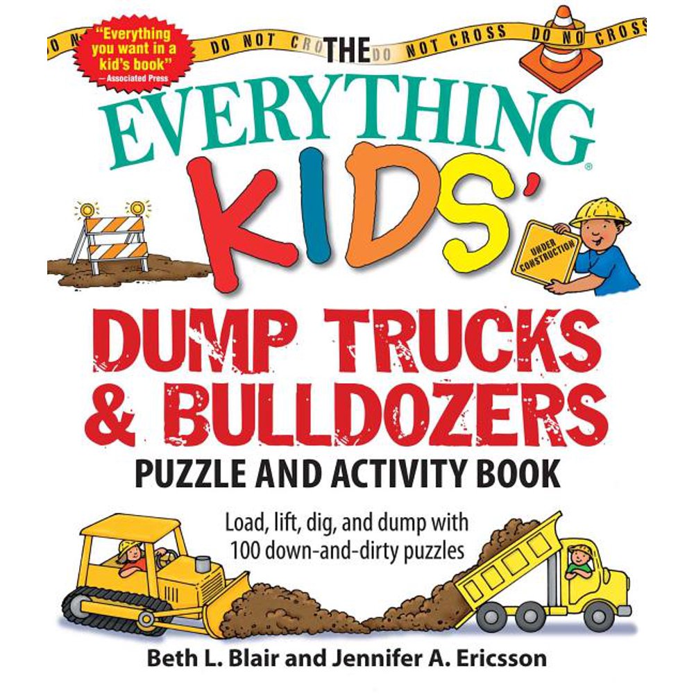 The Everything Kids' Dump Trucks and Bulldozers Puzzle and Activity
