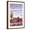 Brown Frame, variant on Art.com California - Route 66 - Corvette Art Print by Lantern Press, White Frame Wall Art, 21" x 29"
