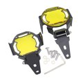 thumbnail image 1 of Speravity 1 par de protector de luz antiniebla de aleación de aluminio para motocicleta, reemplazo portátil desmontable, Protector de luz a prueba de Accesorios para motos Amarillo Speravity  VI017665-03B, 1 of 6