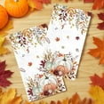 thumbnail image 5 of 100 Pcs Fall Paper Napkins 3 Ply Pumpkin Flower Napkin Disposable Absorbent Hand Towels Pumpkin Floral Napkins for Fall Autumn Party Supplies Thanksgiving Holiday Harvest Dinner Bathroom Decorations, 5 of 13