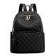 thumbnail image 1 of Mochila para mujer, bolso de moda para mujer, mochila de viaje de nailon, bolso de hombro negro, mochila informal pequeña para mujer, 1 of 6