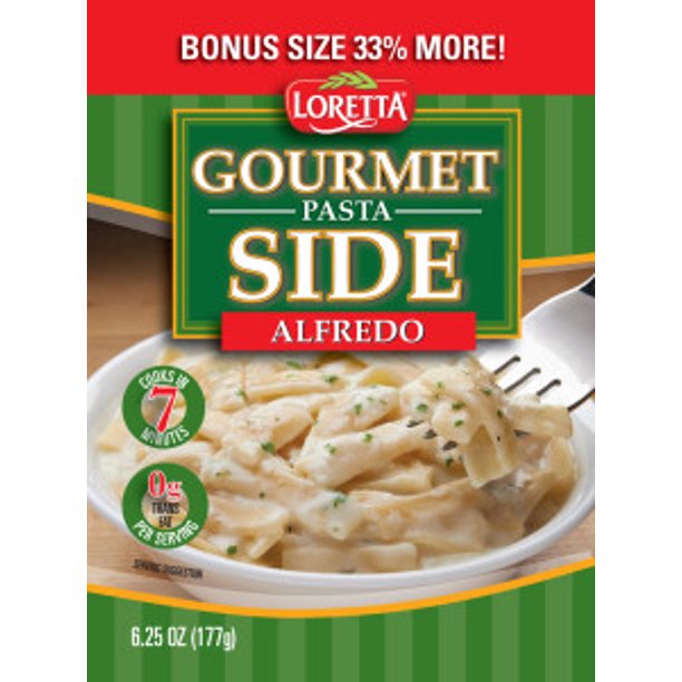 LORETTA PASTA SIDES CREAMY ALFREDO MIX 6.25 OUNCE