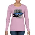 thumbnail image 2 of Wild Bobby Ford Shelby GT500 Vintage Mustang Women Graphic Long Sleeve Tee, 2 of 6