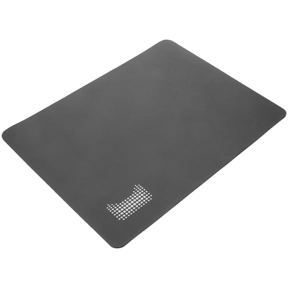 RENACLIPY Reusable Thick Grey Dog Bowl Mat with Water Absorbent Diatomite Material for Home