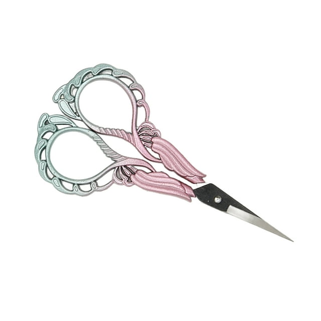 Embroidery ScissorsStainless Steel Small Sewing Scissors For Household Paper CuttingScissors Embroidery Scissors Craft Scissors Sewing Scissors Pointed Tip Scisso