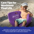 thumbnail image 6 of TRC Recreation Lazy Bunz Foam Water Saddle Pool Lounger Float, Purple, 6 of 7