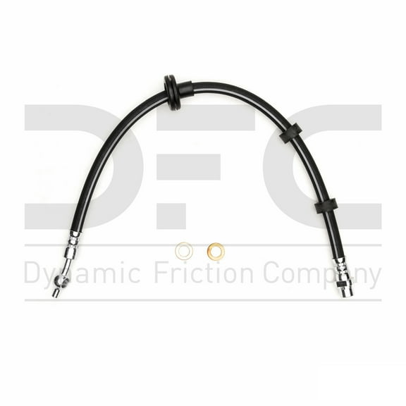 Front Dynamic Friction Company Brake Line Hose 350-11009 For 2006-2012 Land Rover Range Rover