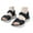 Black, variant on Platform Sandals for Women Fashion Slingback Open Toe Wedges Heels Hook and Loop Beach Shoes