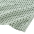 thumbnail image 3 of Hotel Style 6-Piece Egyptian Cotton Textured Bath Coordinate Towel Set, Soft Sea, 3 of 7