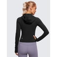 thumbnail image 2 of Campera CRZ YOGA Butterluxe Slim Fit con Capucha Negra XL, 2 of 6