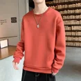 thumbnail image 2 of Ropa masculina Sudadera de alta calidad para hombre Jersey sin capucha sin logotipo Camiseta lisa Azul Harajuku Moda Nueva en algodón S, 2 of 5