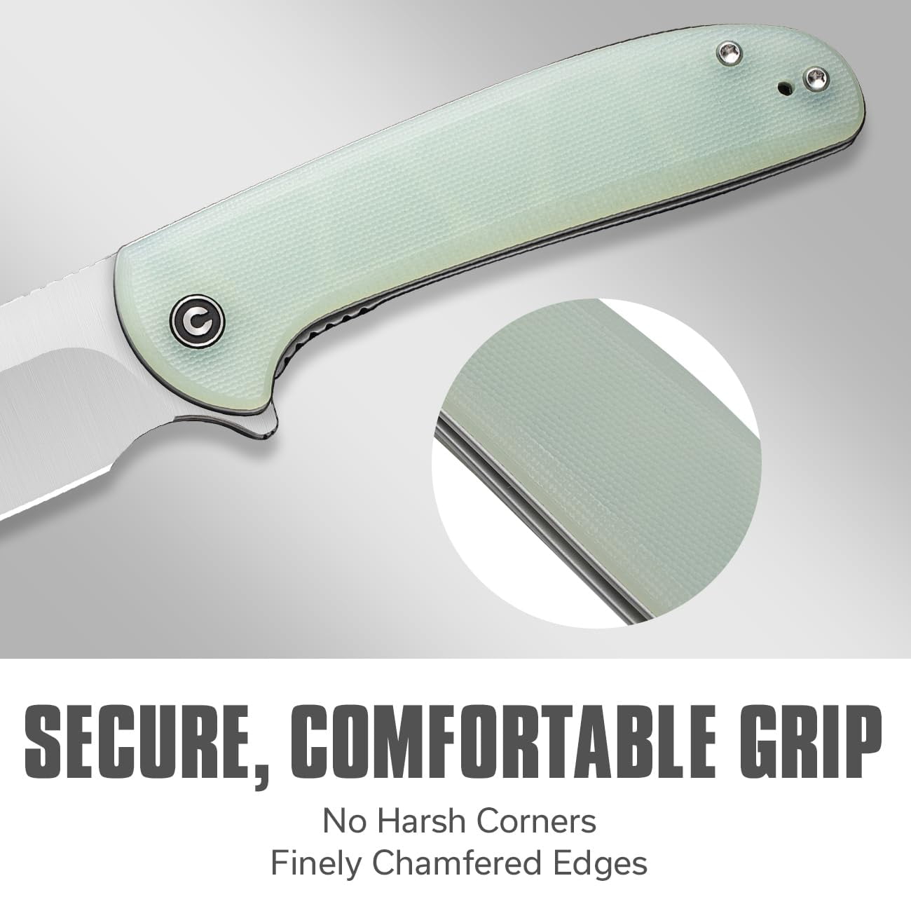 CIVIVI Primitrox Folding Knife Flipper Pocket Knife with 3.48" Nitro-V Blade G10 Handle for Everyday Carry C23005A-1