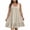 Beige, variant on Mgmyaa Womens Plus Size Summer Tank Dresses Casual Sleeveless Tshirt Sundress Beach Cover Up Loose Ruffle Midi Dress L-5XL