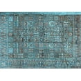 thumbnail image 1 of Ahgly Company Indoor Rectangle Persian Light Blue Traditional Area Rugs, 5' x 7', 1 of 4