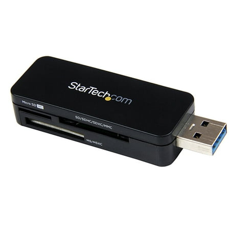 StarTech.com USB 3.0 External Flash Multi Media Memory Card Reader - SDHC