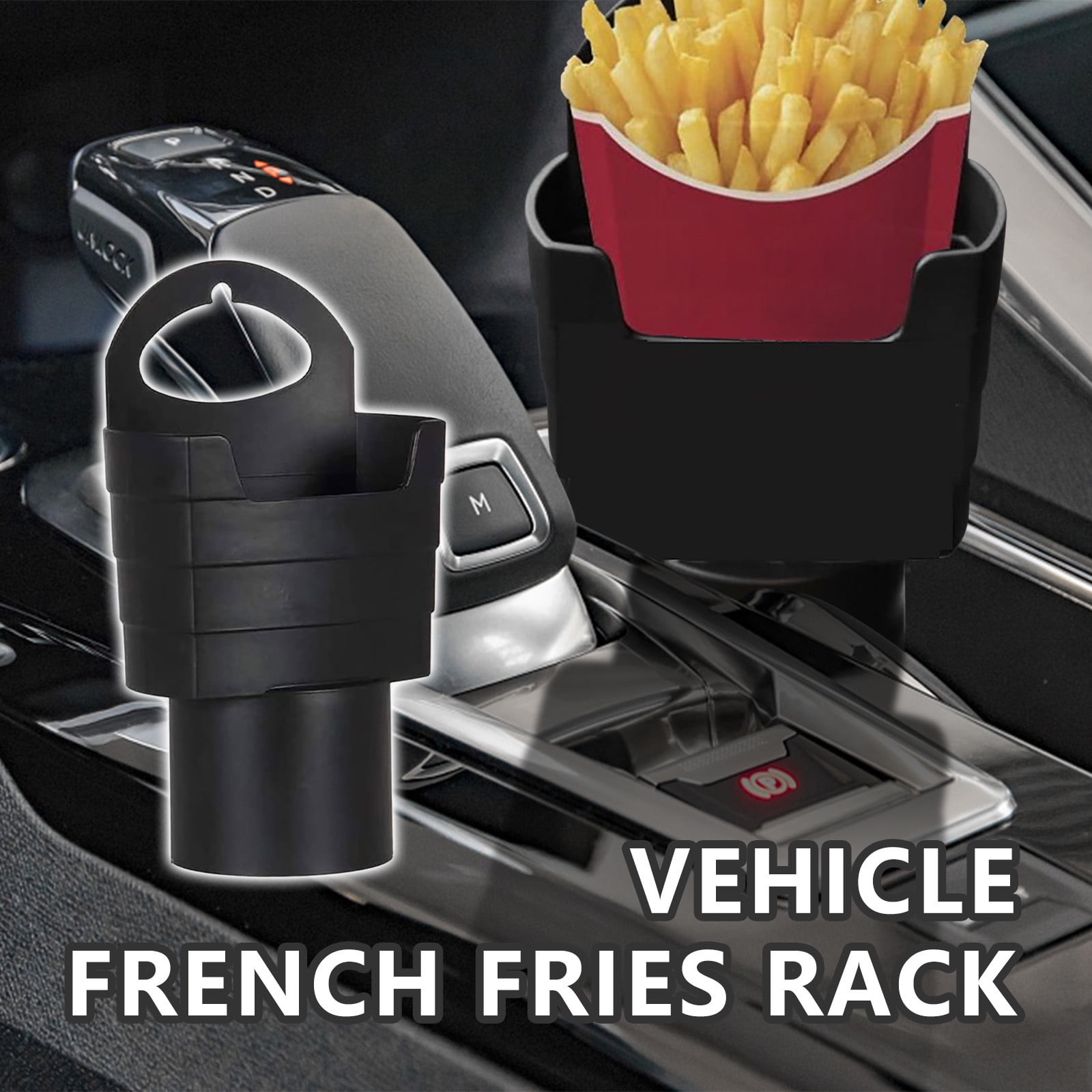 Sunward French Fries Cup Holder Car Interior Accessories Chip Cup