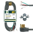 thumbnail image 1 of Cable de secado EP, 4 puntas, 10/4, SRDT, 30 amperios, 6 pies, NEMA 14-30, gris, 1 of 7