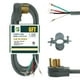 thumbnail image 1 of Cable de secado EP, 4 puntas, 10/4, SRDT, 30 amperios, 6 pies, NEMA 14-30, gris, 1 of 7